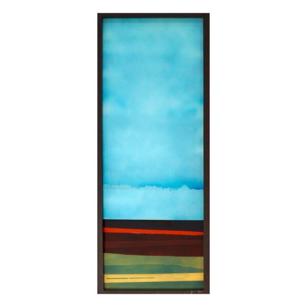 "SPRING SKIES IN SANTA FE" BY MAX BAPTISTE